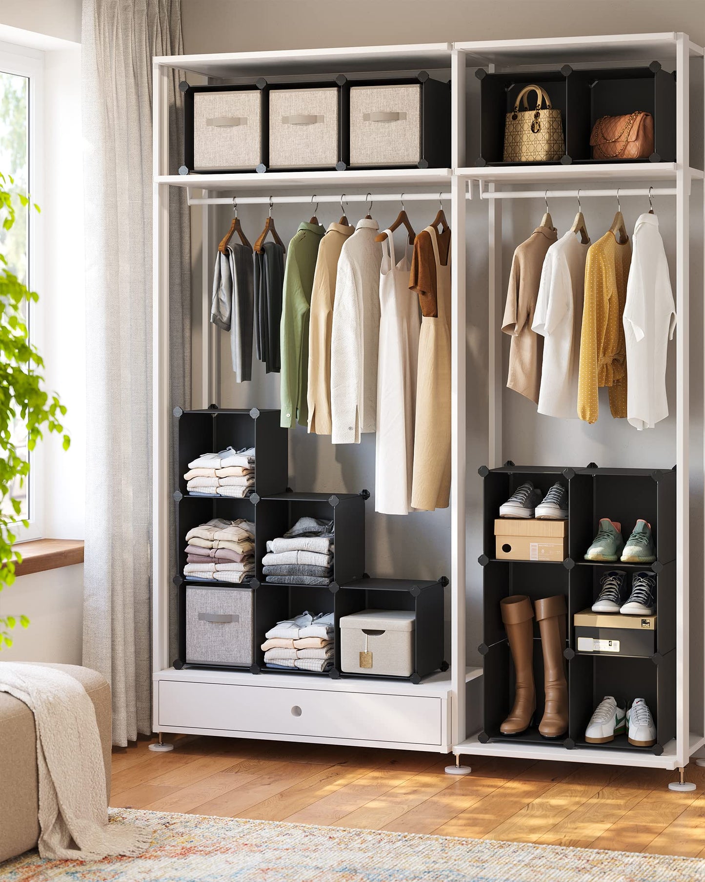 16-Cube Modular Storage Organizer