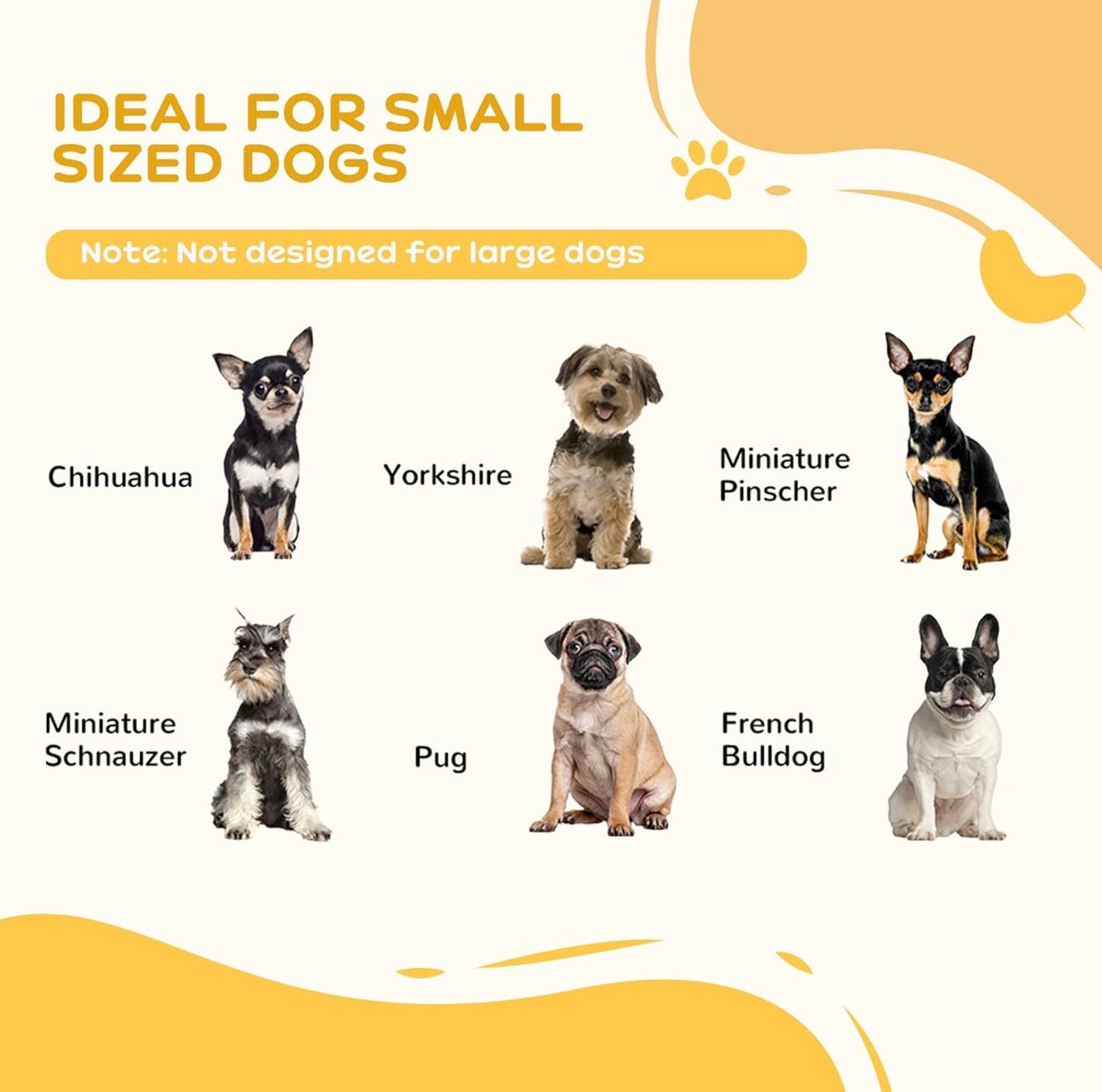 PawHut Freestanding Foldable Wooden Pet Gate