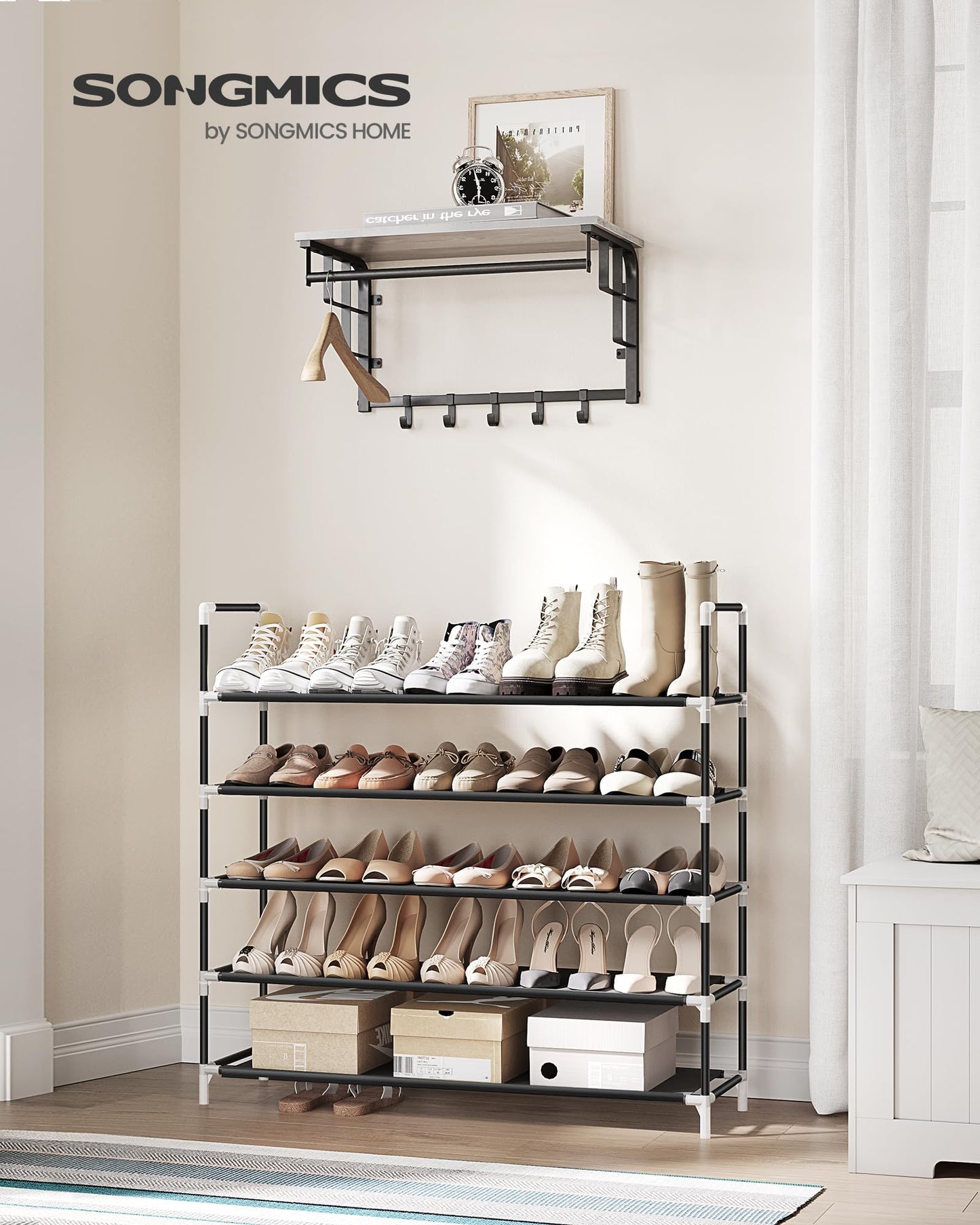 5-Tier Shoe Rack