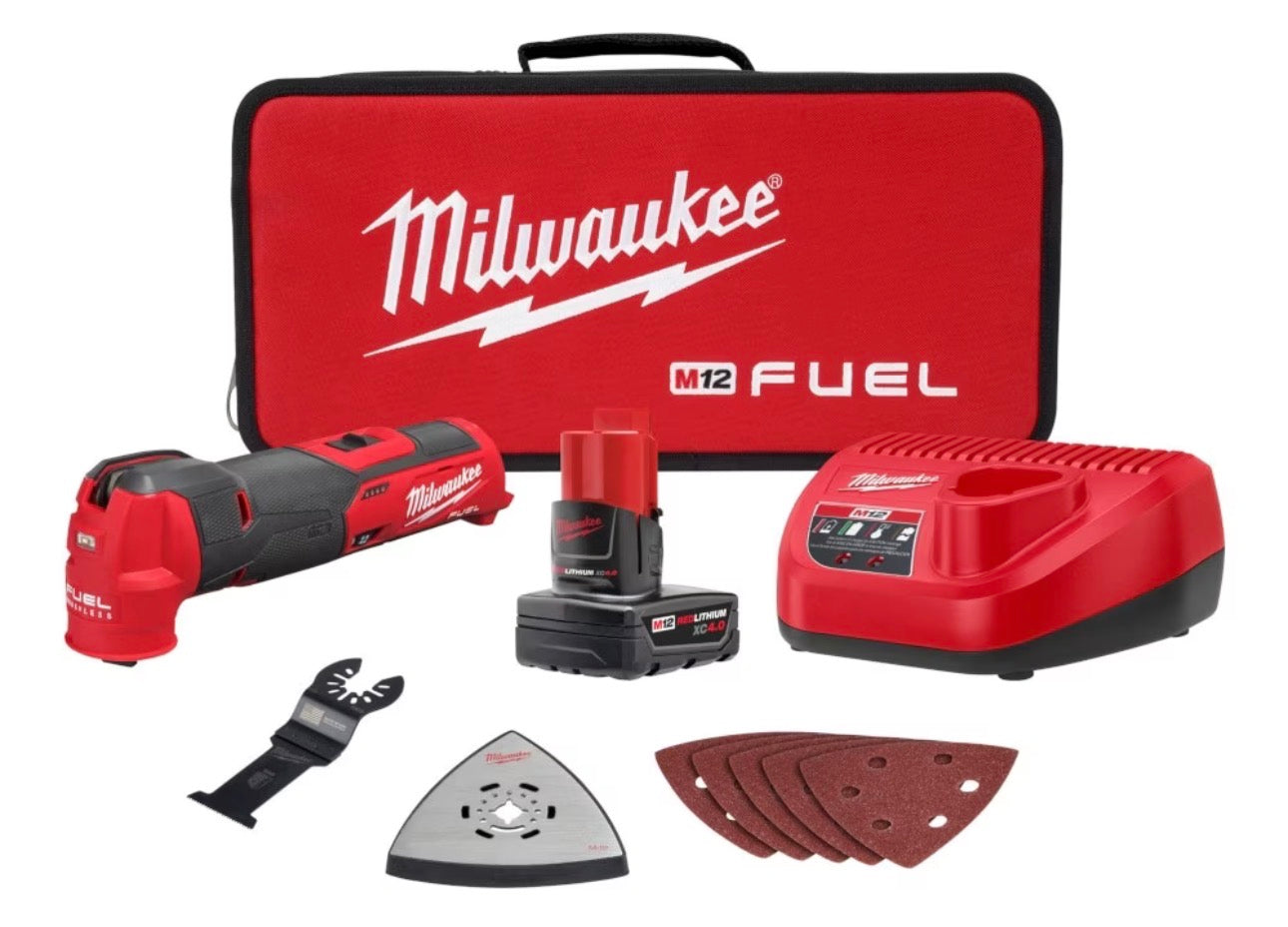 Milwaukee M12 FUEL Oscillating Multi-Tool Kit – 12V