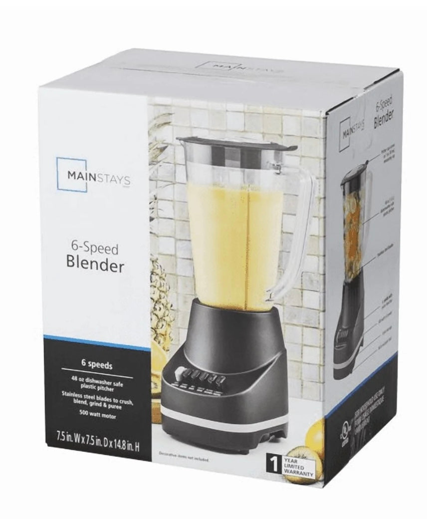 Mainstays 6-Speed Blender
