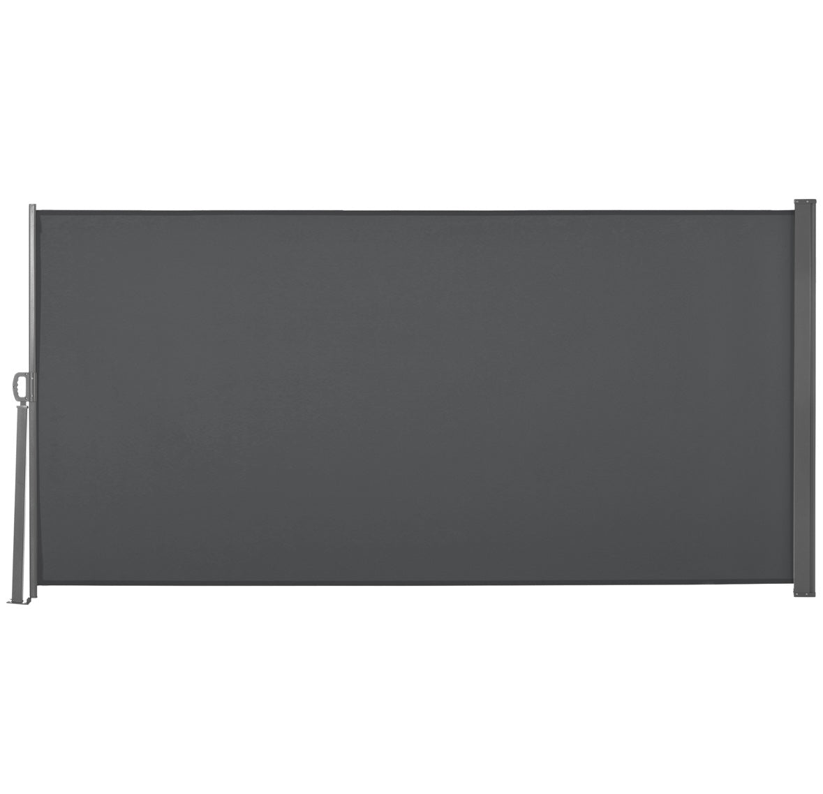 Retractable Outdoor Privacy Screen — UV & Water-Resistant Patio Awning (118” × 63”)