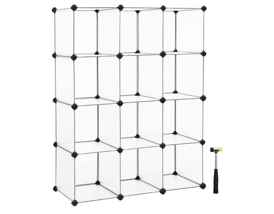 12-Cube Modular Storage Organizer