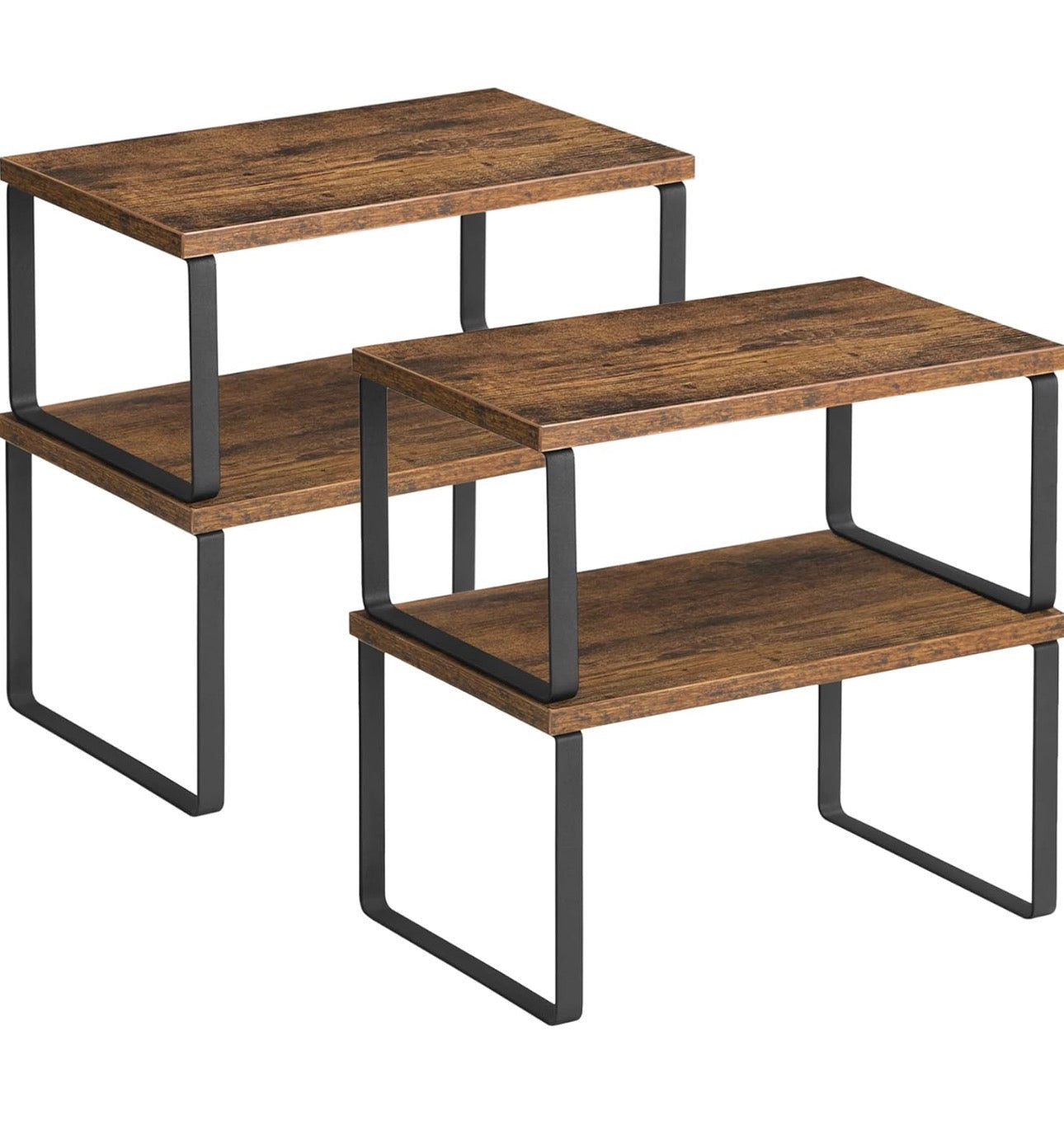 SONGMICS 2- Piece or 4-Piece Expandable Countertop Organizer