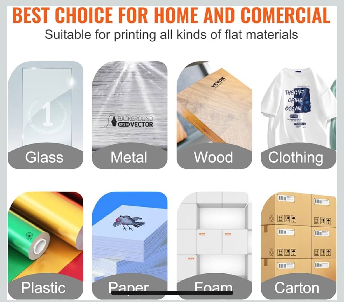 NEW – VEVOR 1-Color 1-Station Screen Printing Machine – T-Shirt Press for Home or Business