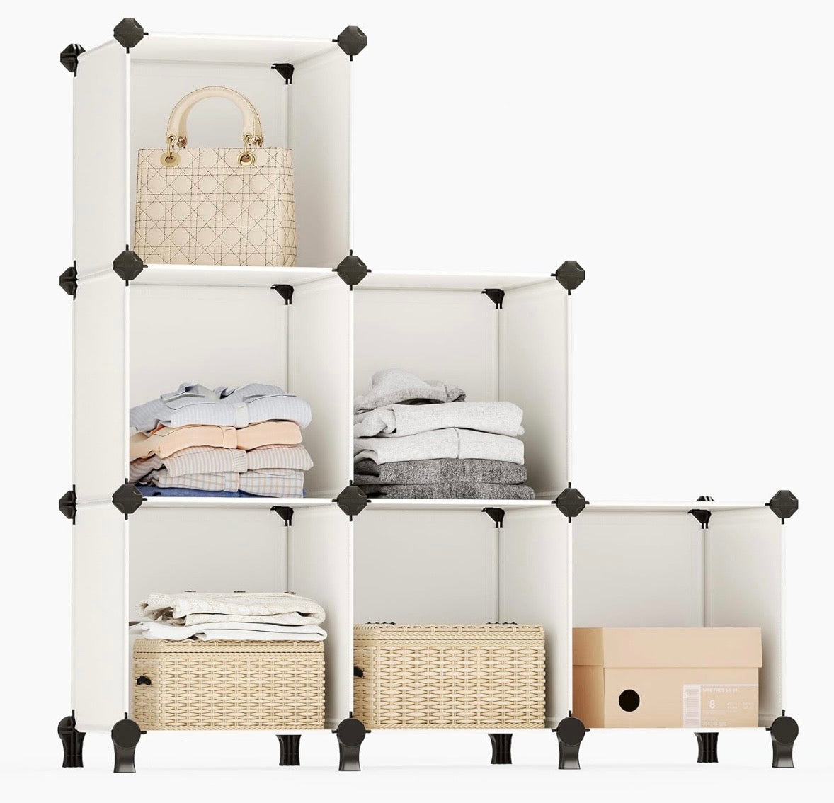6-Cube Modular Storage Organizer