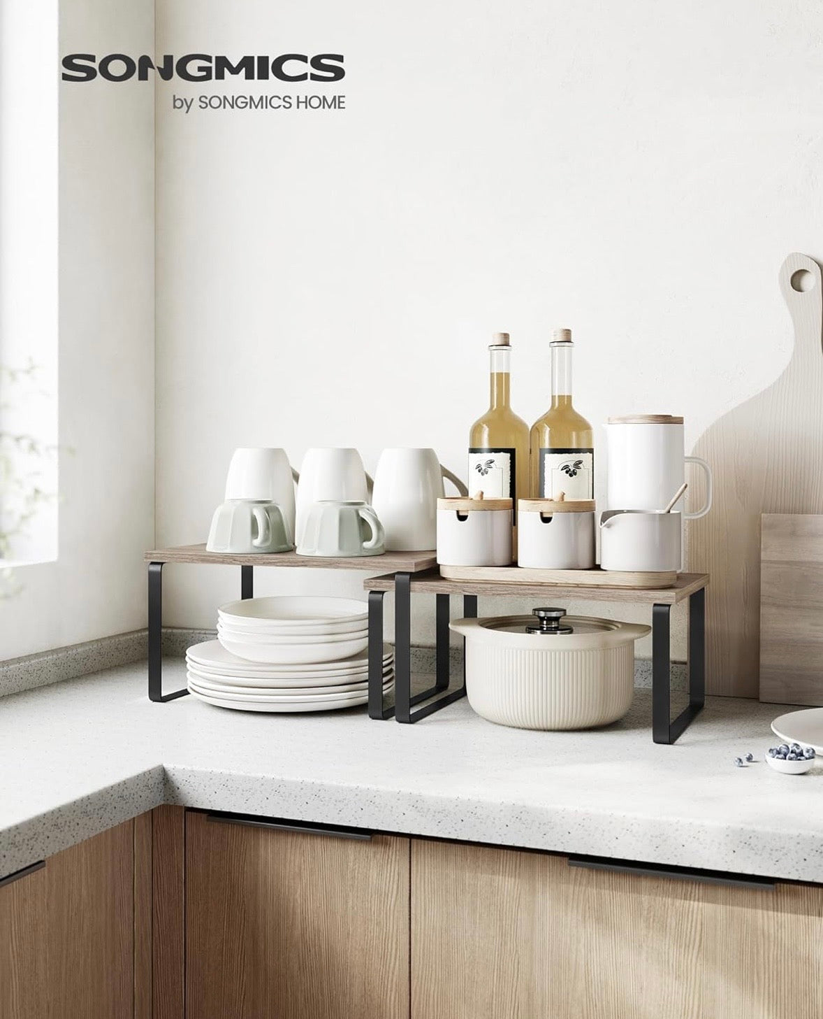 Expandable Countertop Shelf Organizer