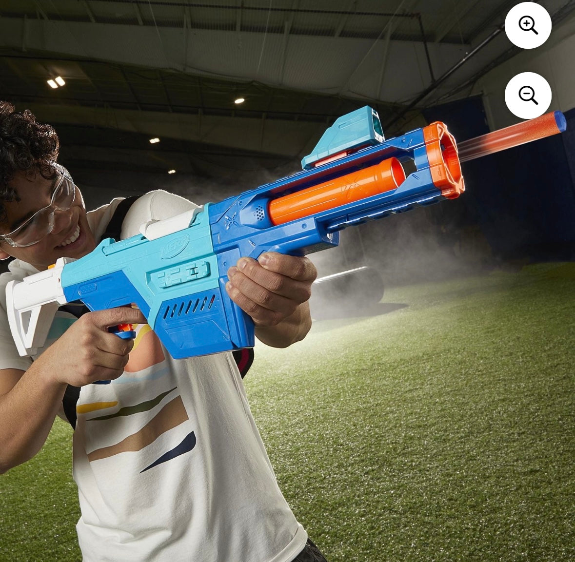 🔫 Nerf N Series Shadow Storm Dart Blaster – 6-in-1 Customizable Set | 24 Elite Darts Included