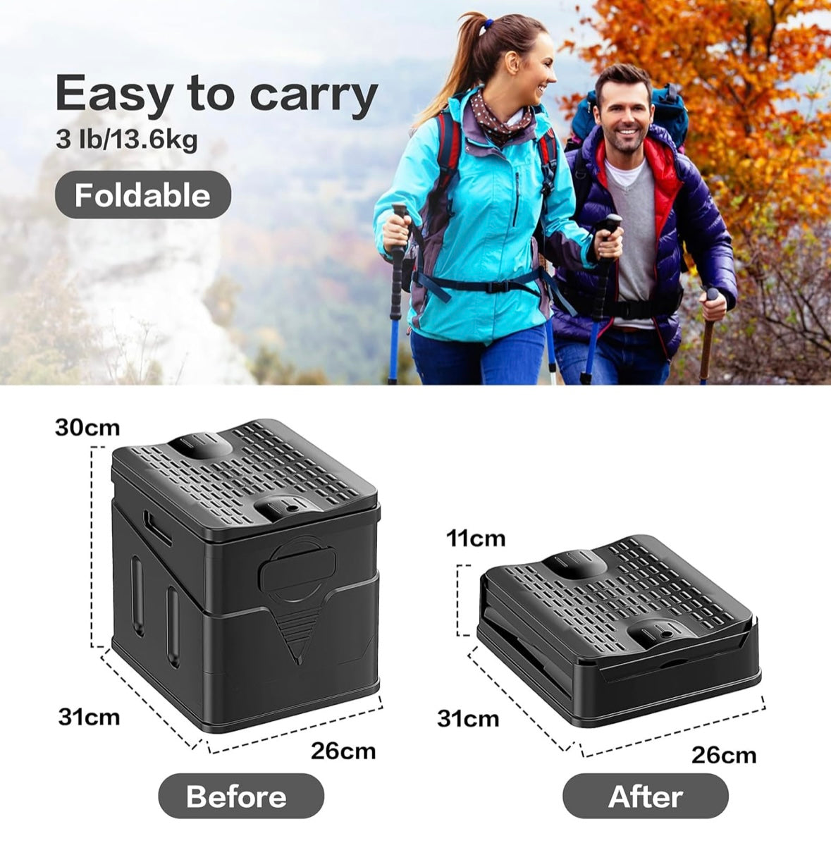 Viouprs Portable Folding Camping Toilet – 30% Off Amazon Sale Price!