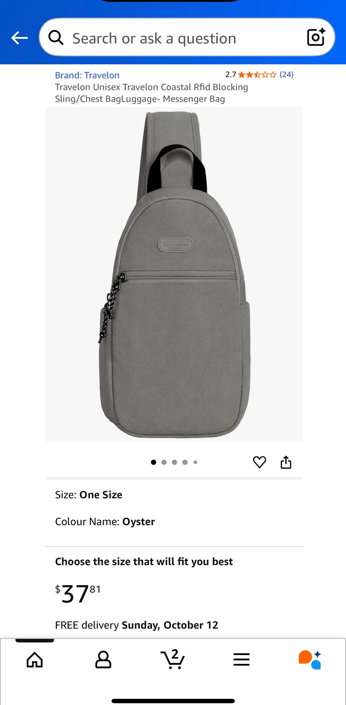 Coastal Cotton Canvas Travel Bag – Durable, Secure & Stylish (40% Off Amazon Price)