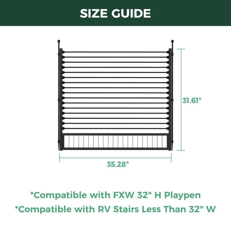 FXW RV Step Grid – Secure Stair Barrier (Step Grid Only)