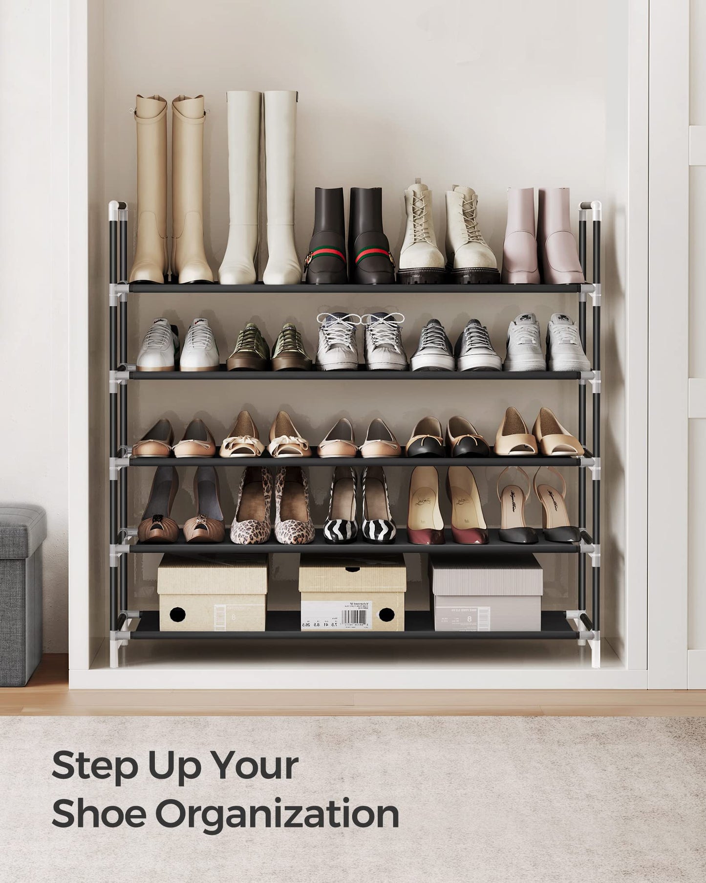 5-Tier Shoe Rack