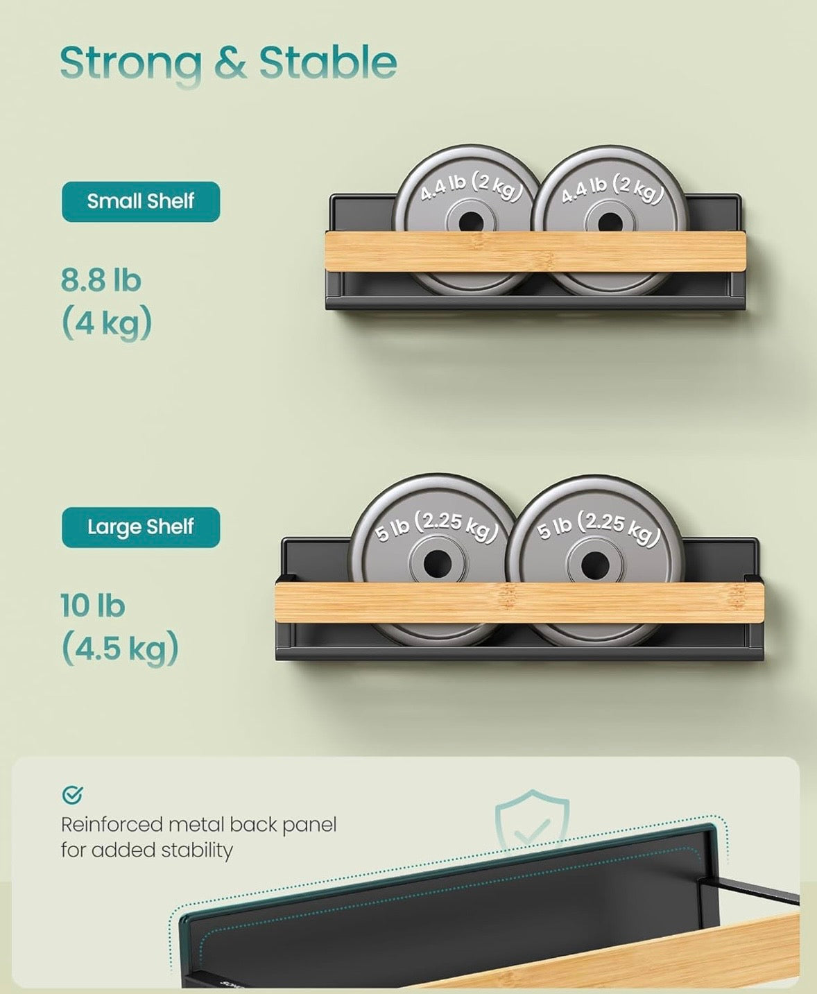 Magnetic Spice Rack Set (4-Piece)