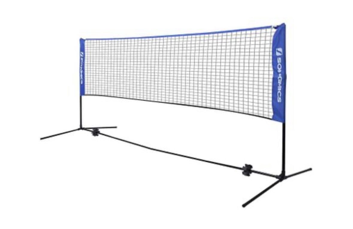 13’ Portable Badminton Net Set with Adjustable Height