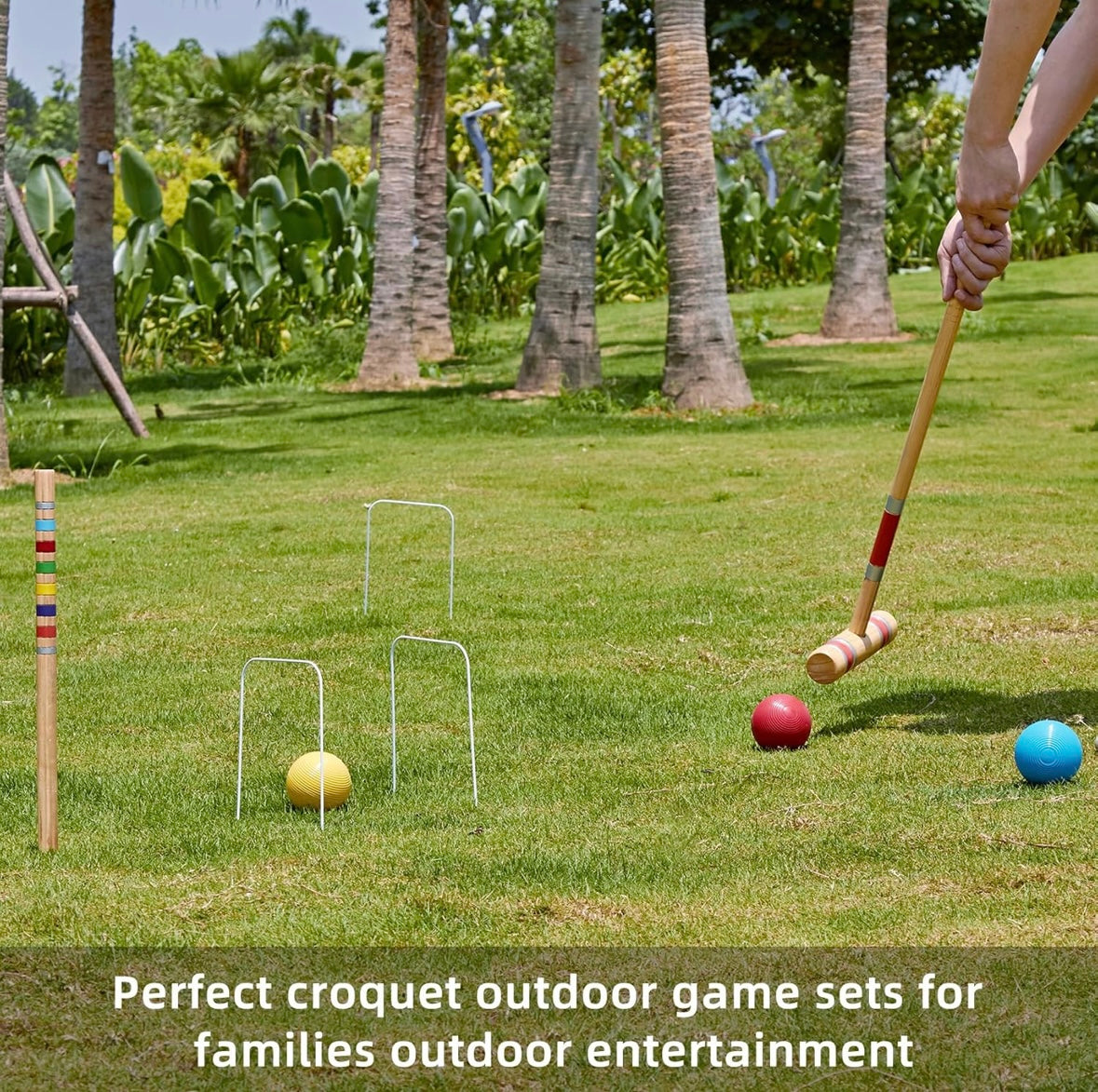 Pointyard Six-Player Croquet Set with Carry Bag – 40% Off Amazon Sale Price