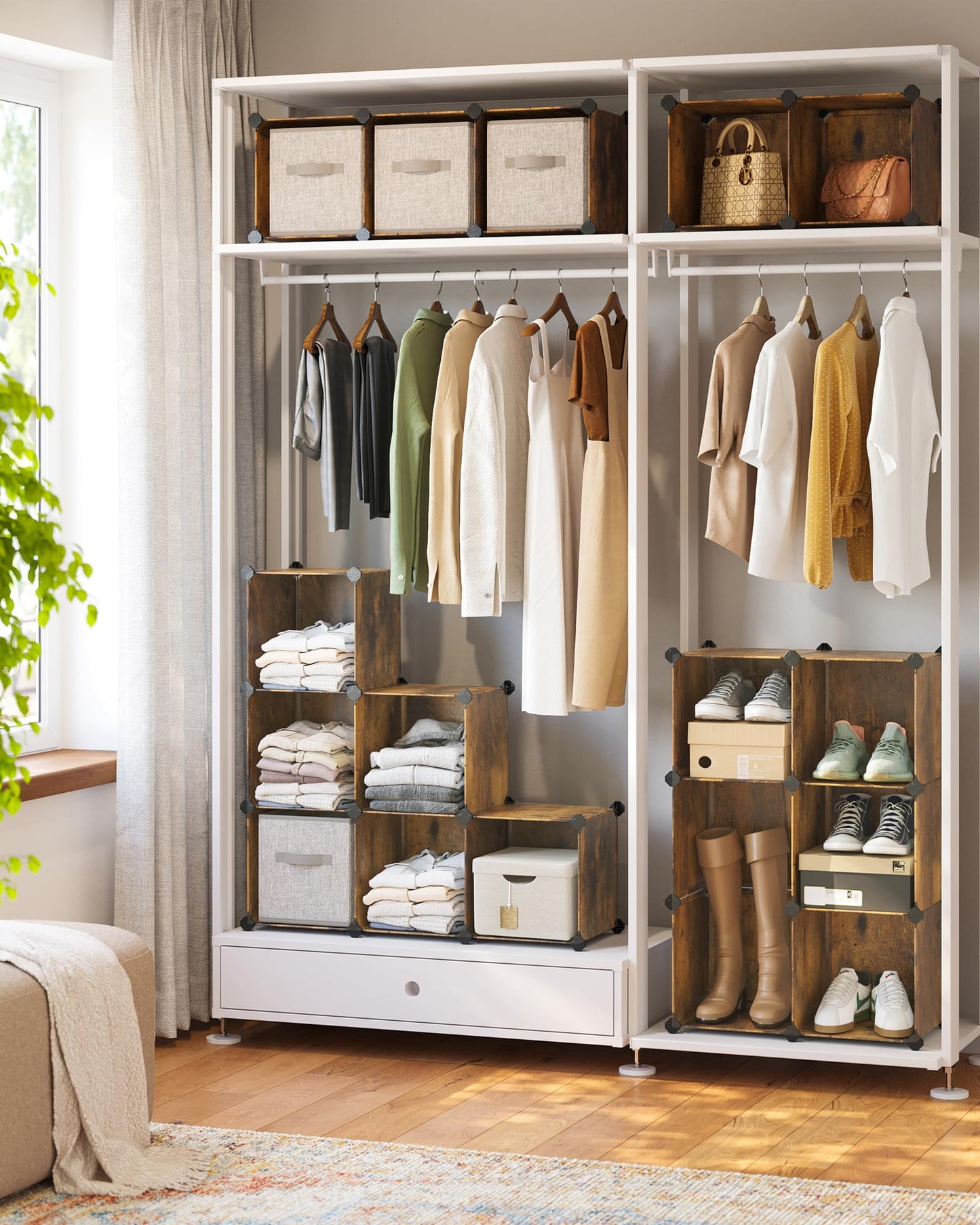 16-Cube Modular Storage Organizer