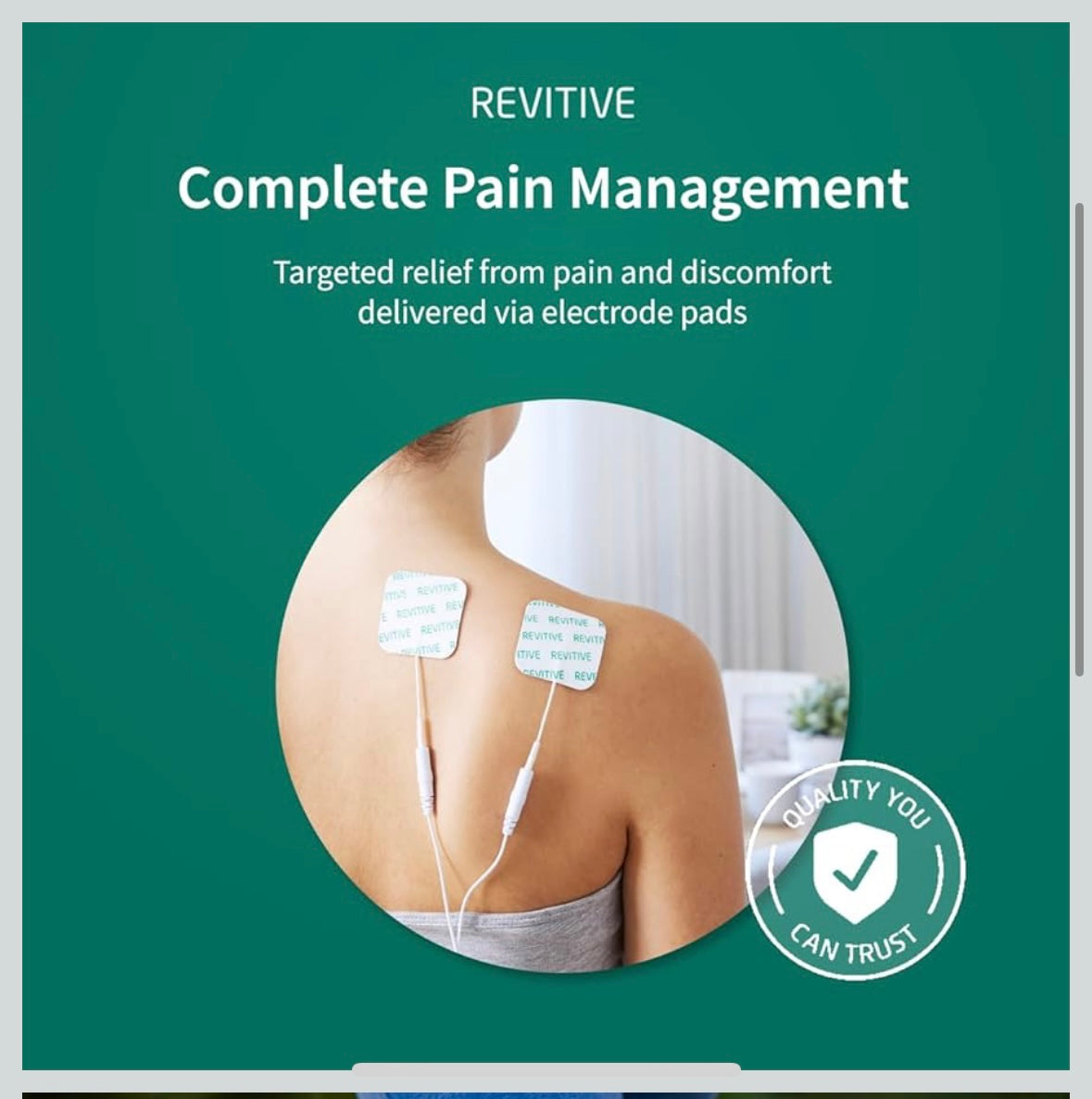 Revitive Medic Circulation Booster – Foot & Body Pain Relief Massager – New, Open Box