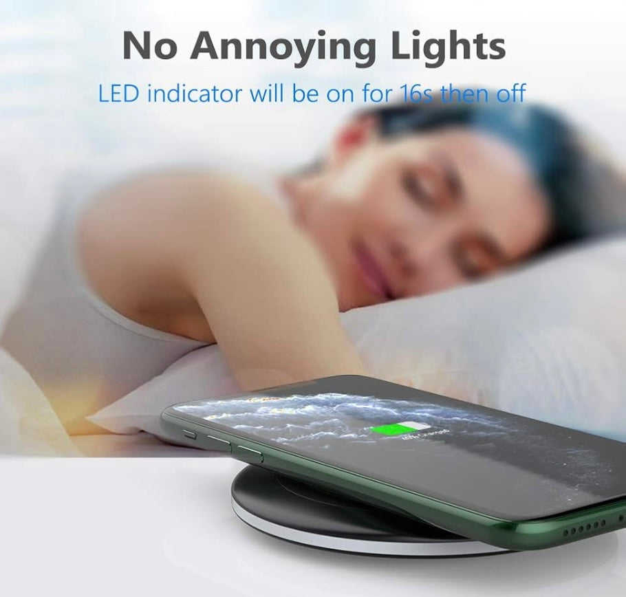 Yootech Wireless Charging Pad – Fast, Safe & Sleep-Friendly (40% Off Amazon Price)