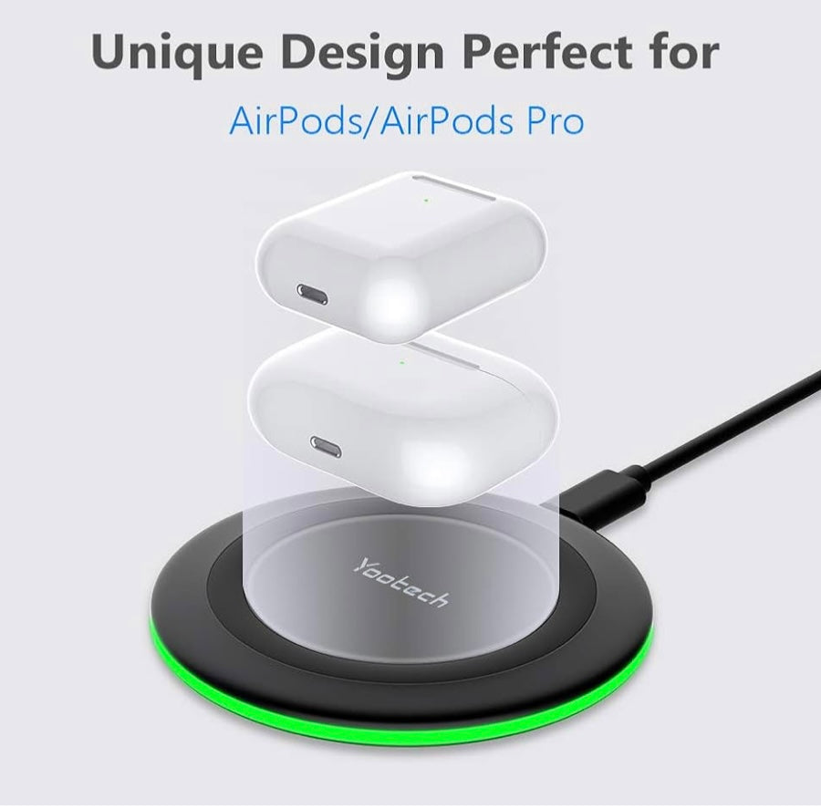 Yootech Wireless Charging Pad – Fast, Safe & Sleep-Friendly (40% Off Amazon Price)