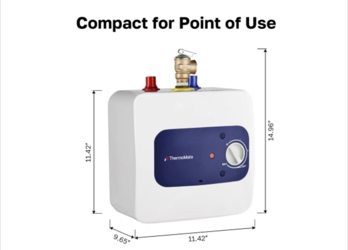 1.3-Gallon Mini Tank Electric Water Heater