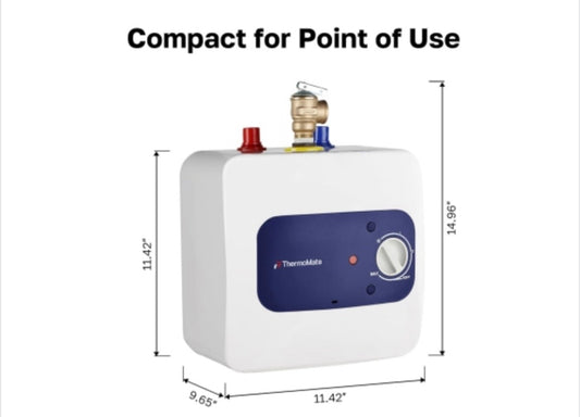 1.3-Gallon Mini Tank Electric Water Heater