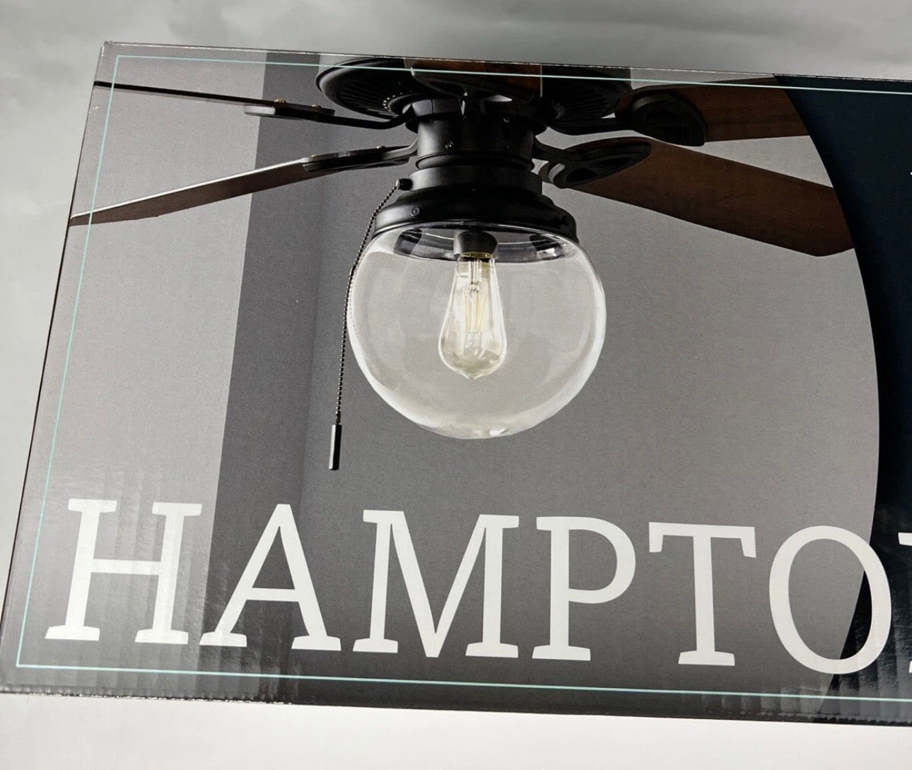 Hampton Bay 1-Light LED Ceiling Fan Light Kit