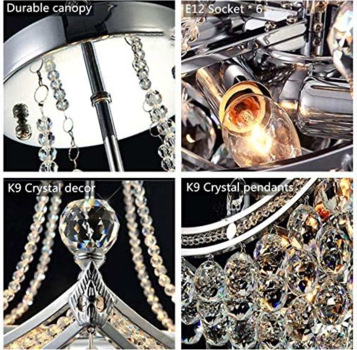 Modern Luxury Crystal Chandelier