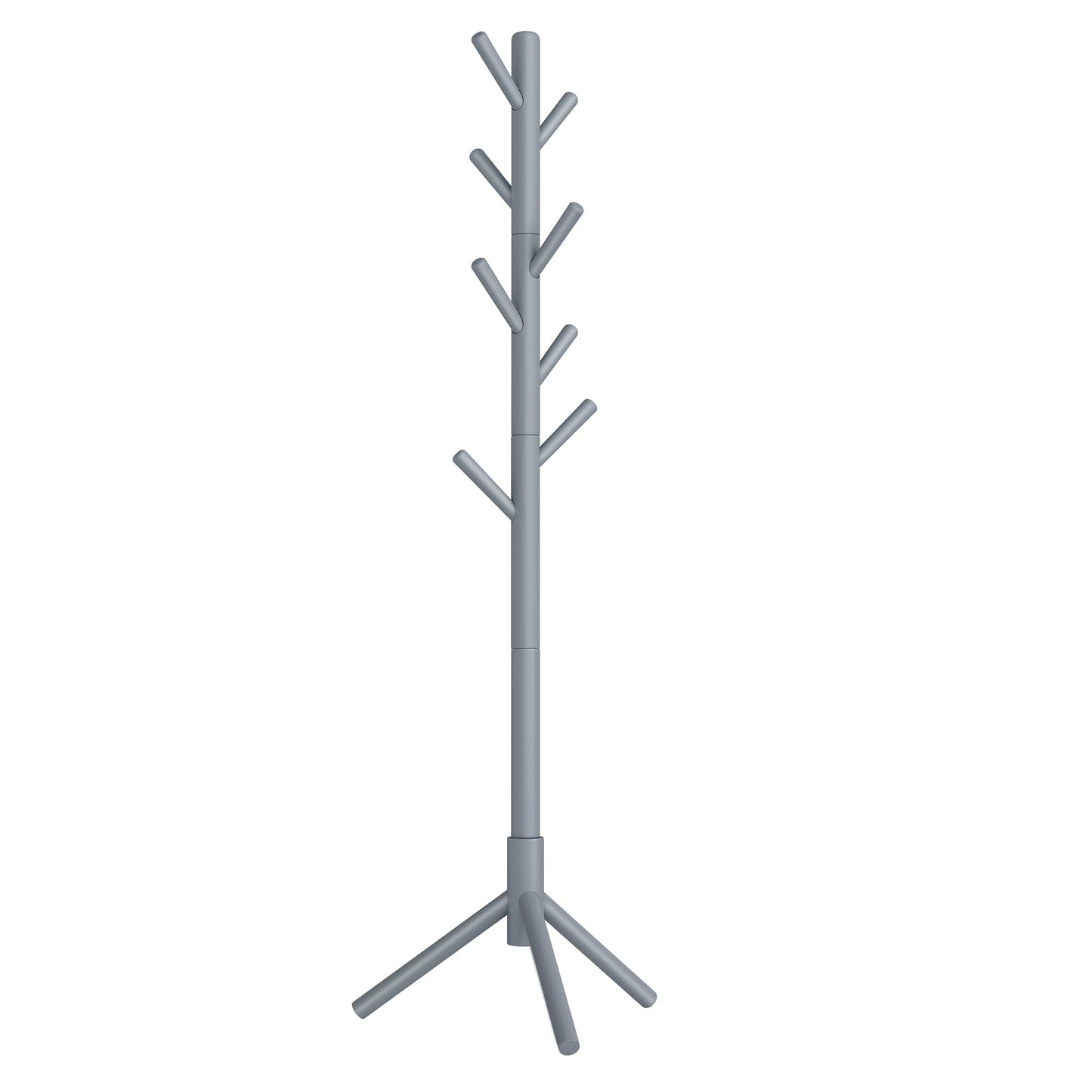 VASAGLE Solid Wood Coat Rack