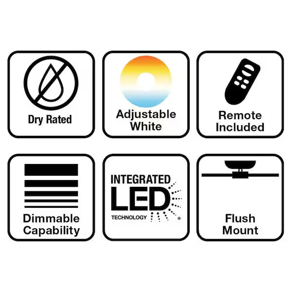 Home Decorators Collection Ashby Park 52” LED Ceiling Fan