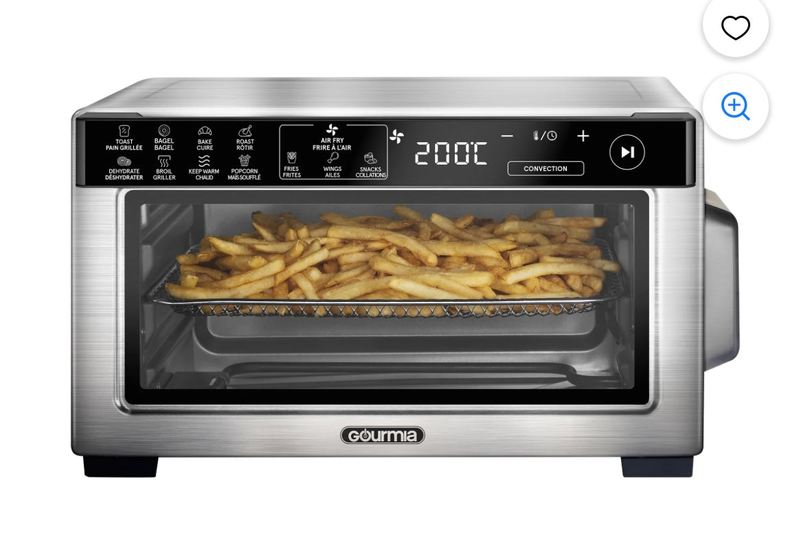 Gourmia 4-Slice Digital Air Fryer Oven