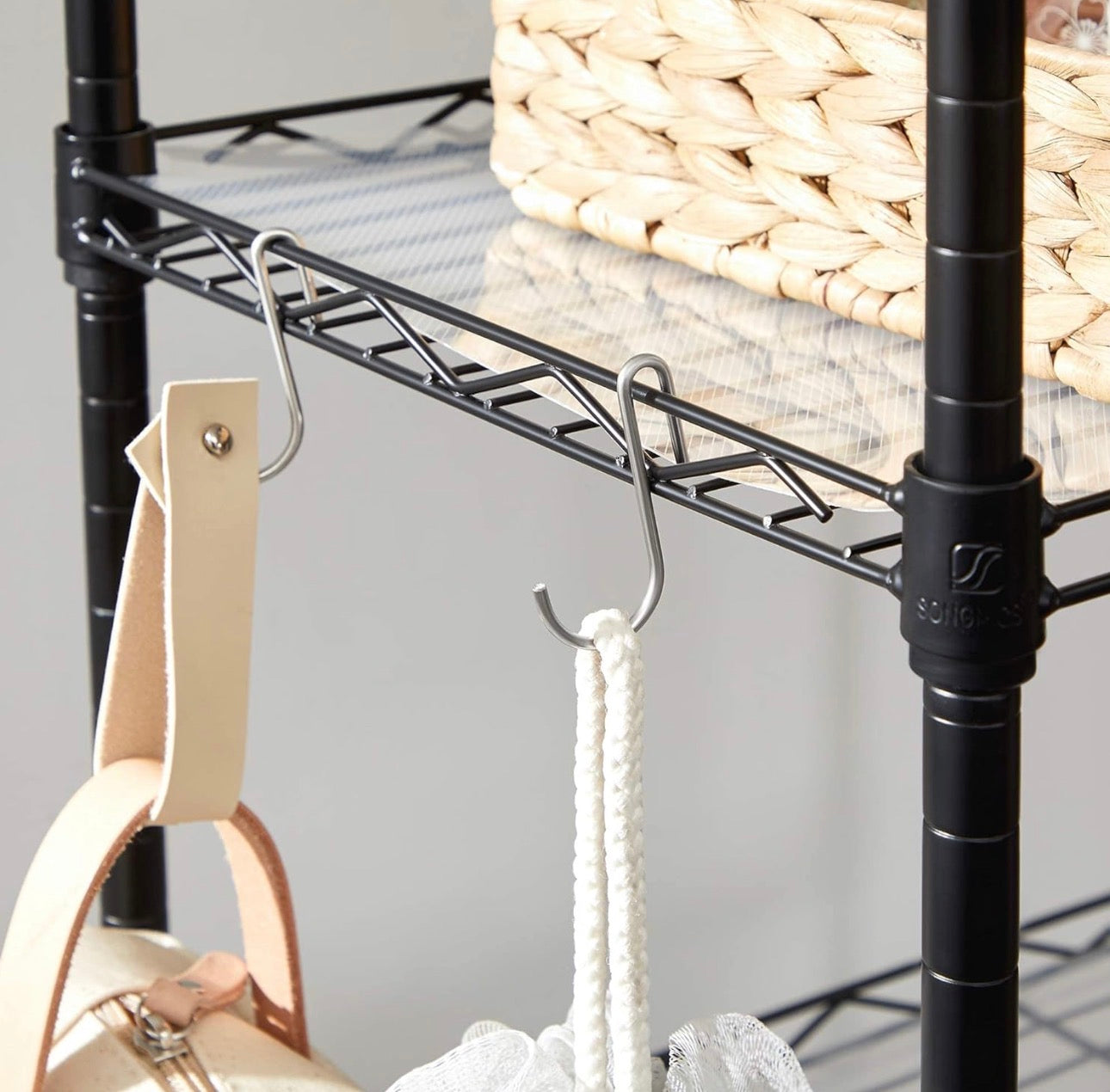SONGMICS 5-Tier Adjustable Steel Storage Shelf