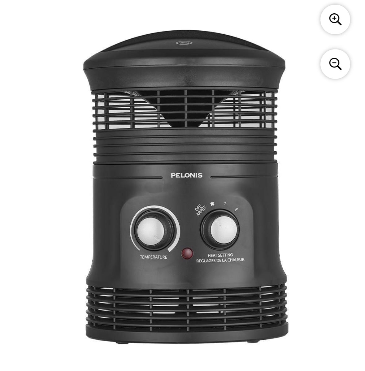 Pelonis 1500W 360° Surround Fan Heater