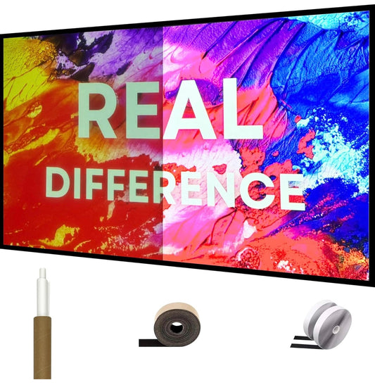 SilverMagic 100” Ambient Light Rejecting Projector Screen – 50% Off Clearance