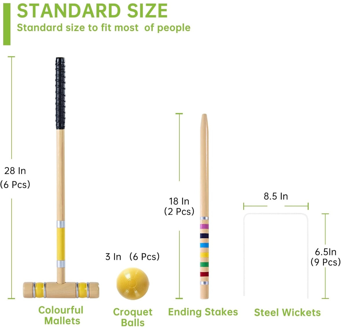 Pointyard Six-Player Croquet Set with Carry Bag – 40% Off Amazon Sale Price