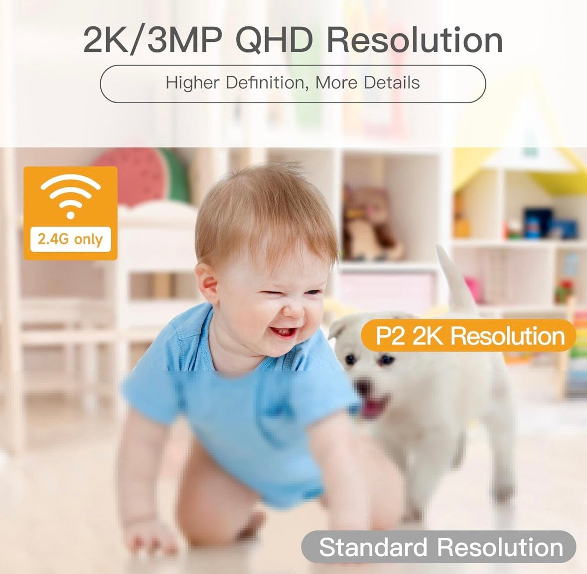 LAXIHUB 360° Smart Pet Camera