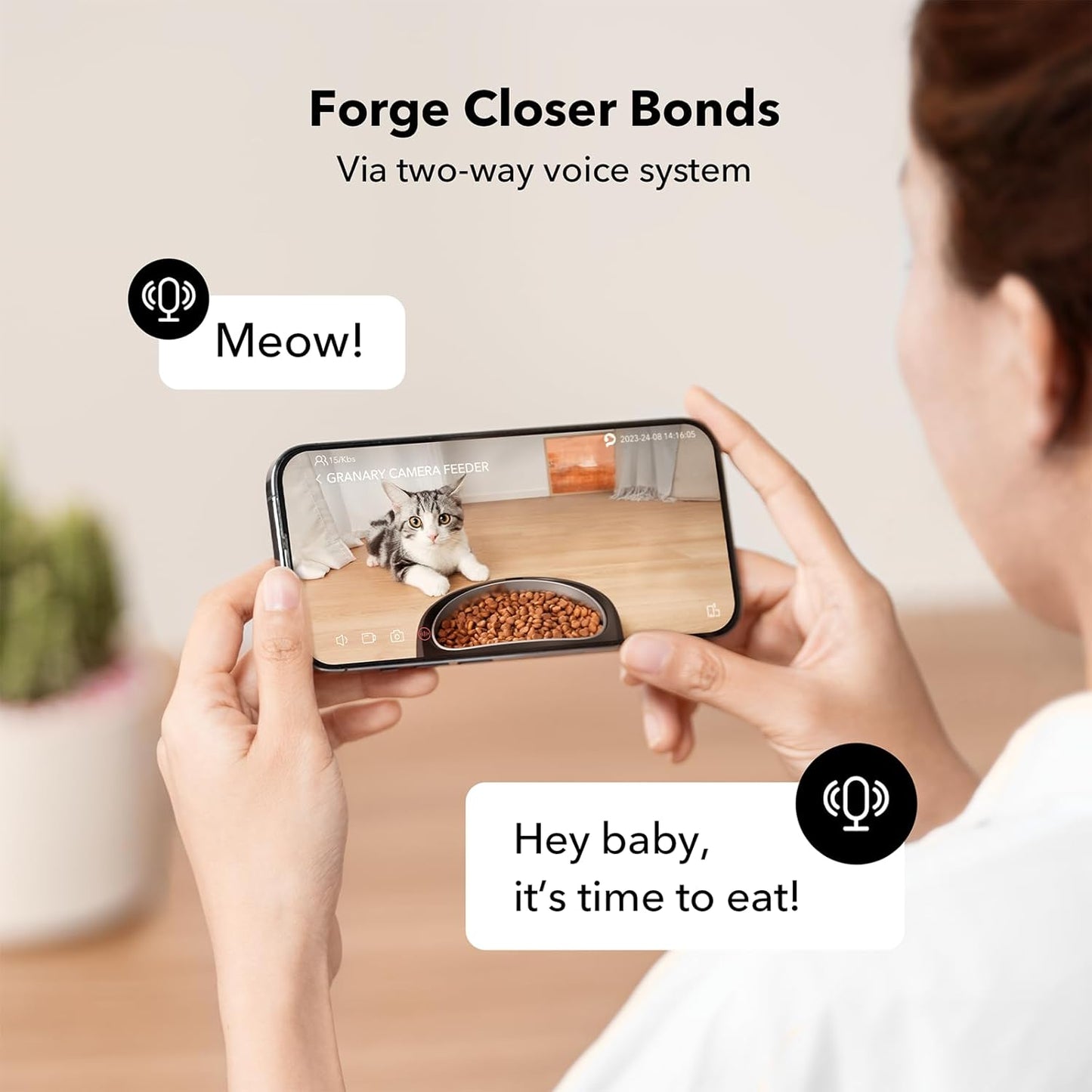 PETLIBRO 5L Smart Automatic Pet Feeder with Camera – 5G WiFi