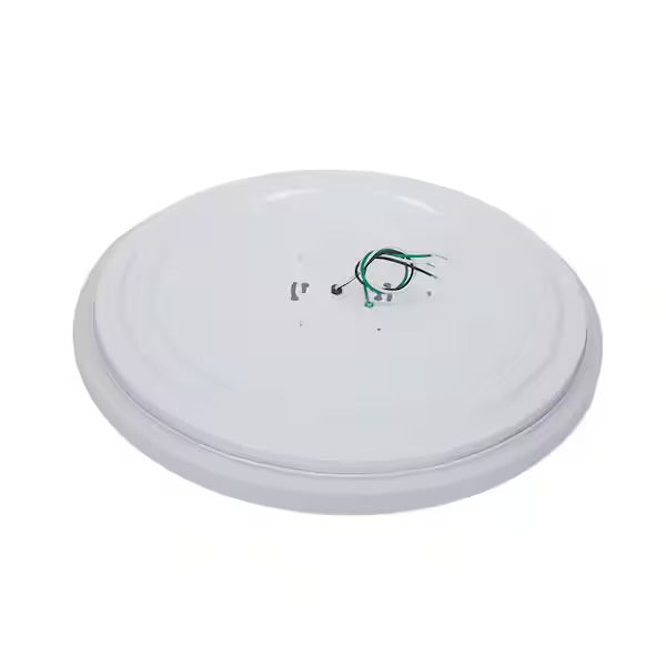 Commercial Electric 20” White Round LED Flush Mount Ceiling Light