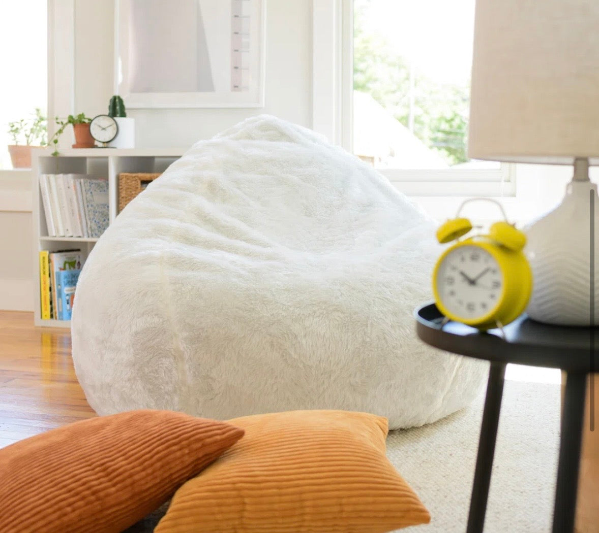 Oversized Plush Bean Bag Lounge Chair