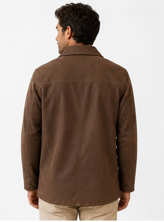 Men’s Premium Brown Leather Jacket