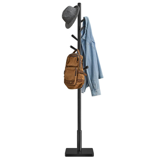 VASAGLE Solid Wood Coat Rack