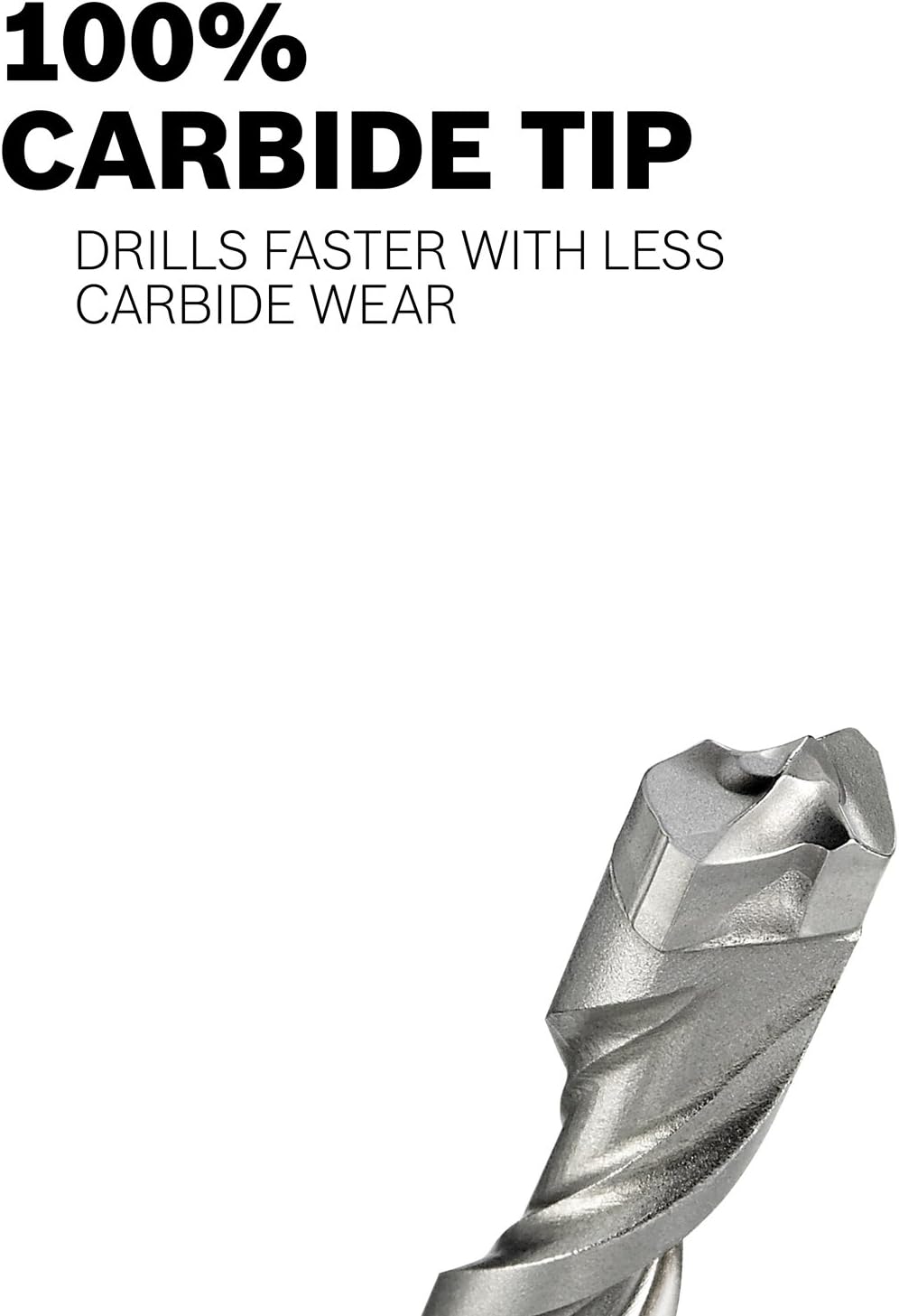 Bosch SDS-Plus Hammer Drill Bit – 1/4” × 12”
