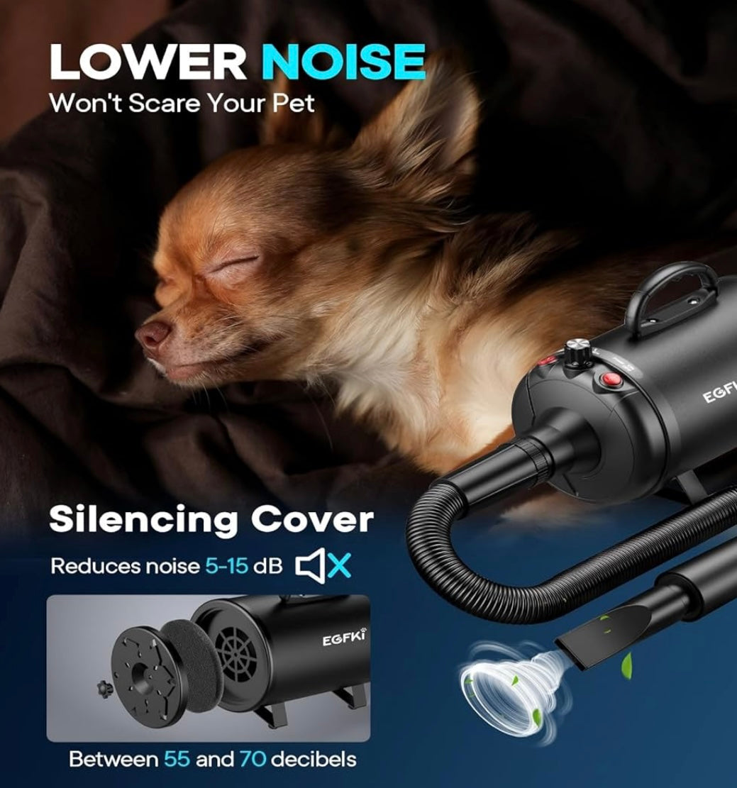 3800W High-Velocity Pet Grooming Dryer — BNIB