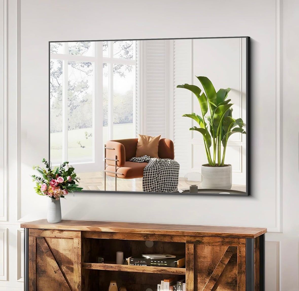 COFENY Modern Rectangular Bathroom Mirror – 40% Off Amazon Price!