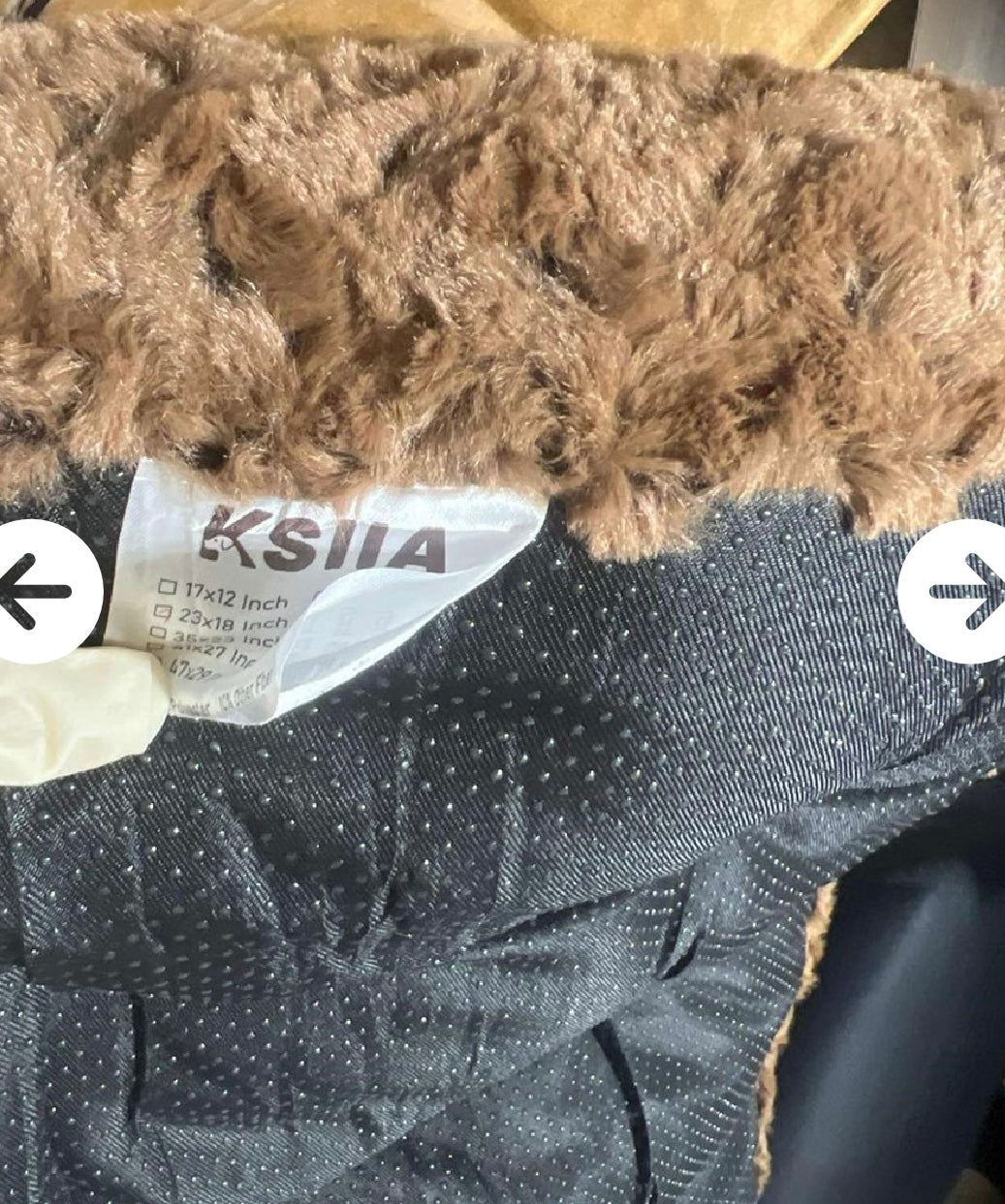 Amazon Basics Brown Pet Bed / Crate Pad – 40 % Off Amazon Price!