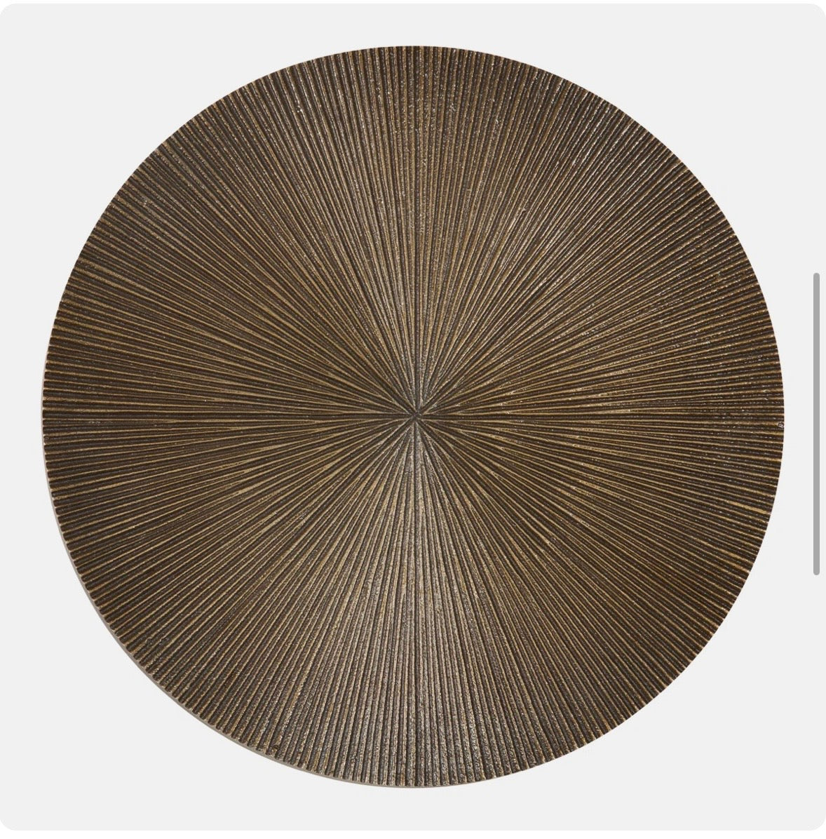 Hansjochen Sunburst Adjustable Accent End Table