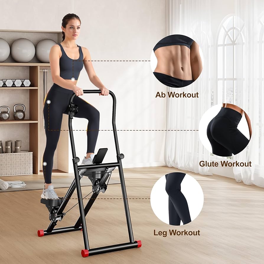 JELENS Vertical Stair Climber – Full-Body Fitness Machine