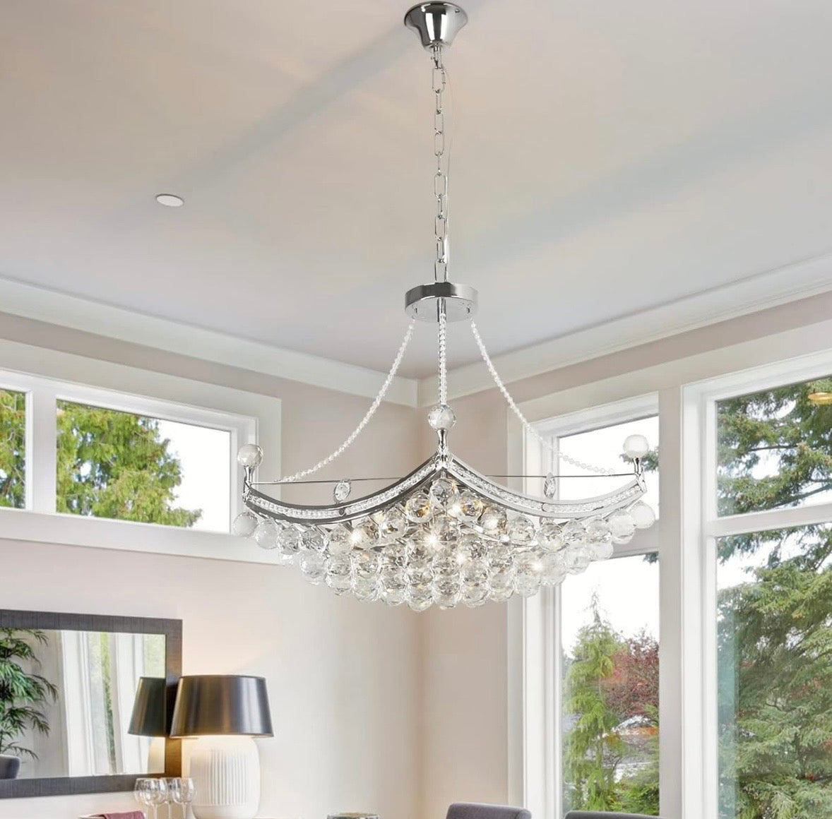 Modern Luxury Crystal Chandelier