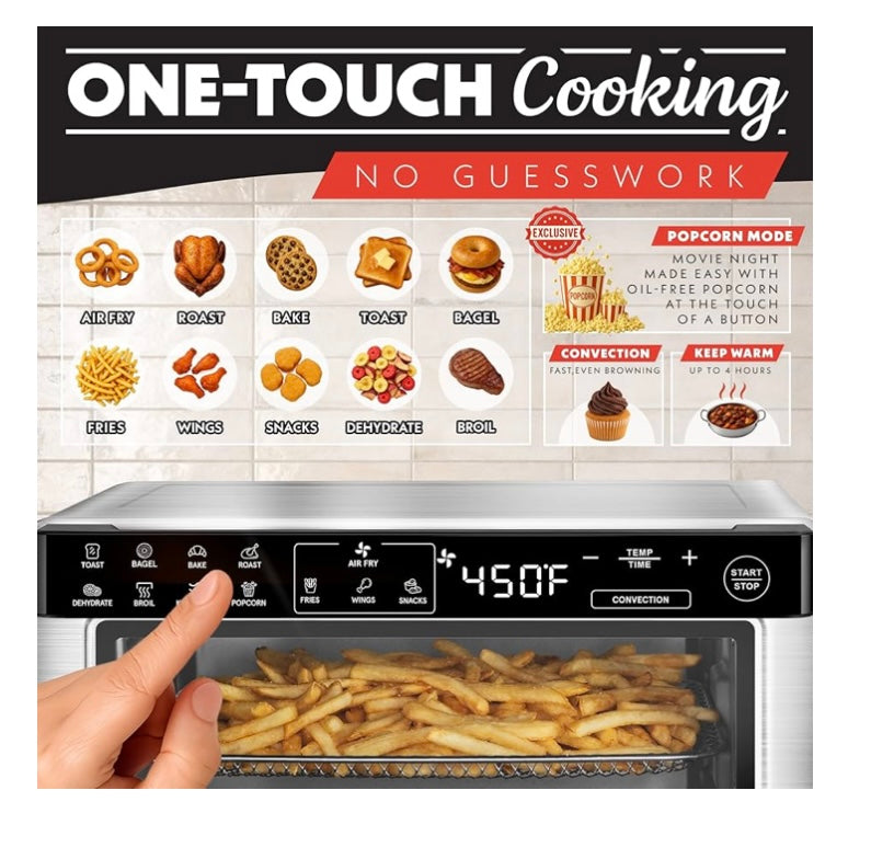 Gourmia 4-Slice Digital Air Fryer Oven