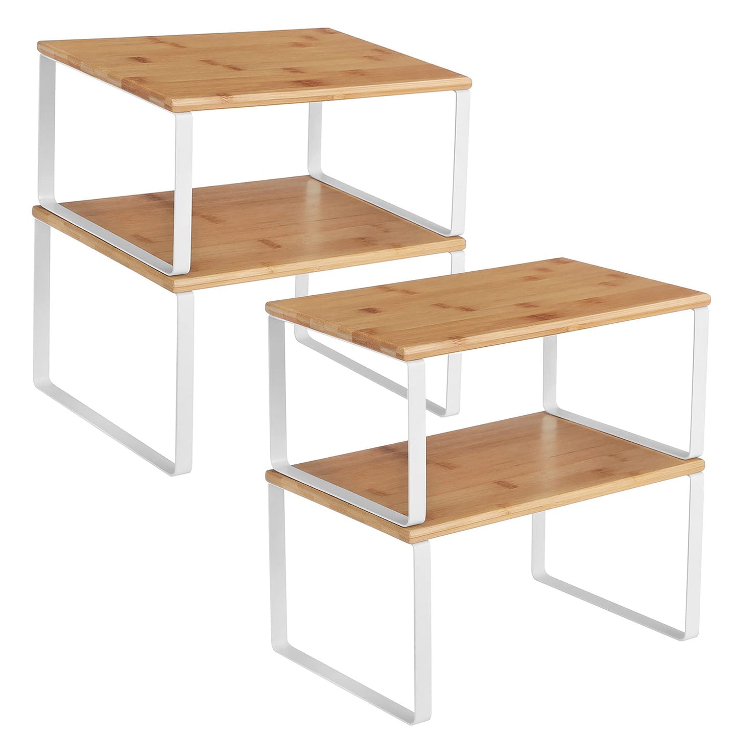 Expandable Kitchen Counter Organizer Shelves