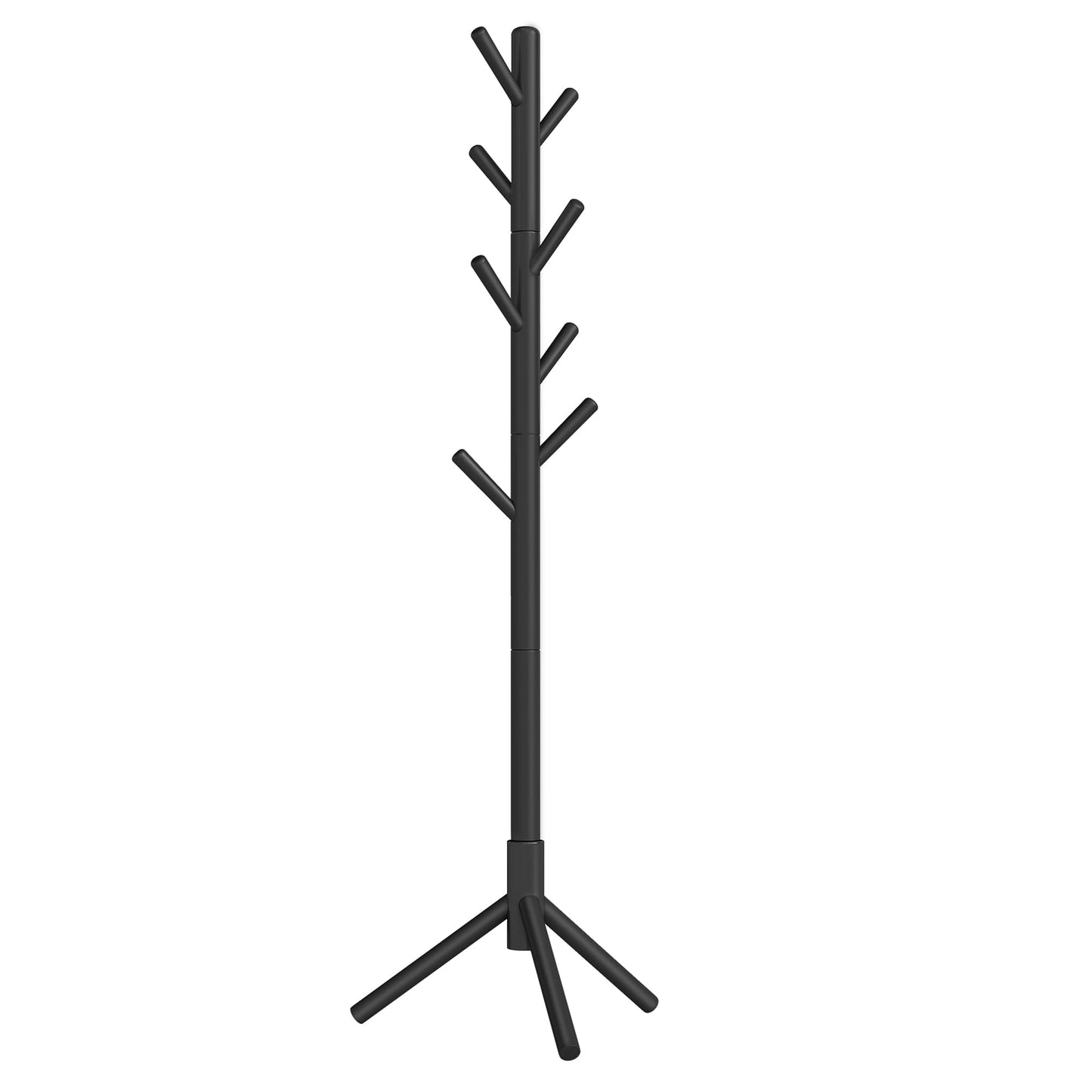 Solid Wood Freestanding Coat Rack